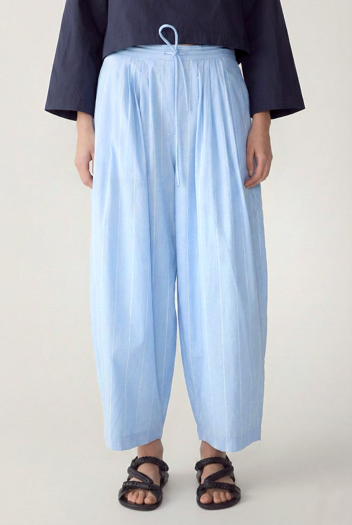 Pamela Pant | Chambray Stripe