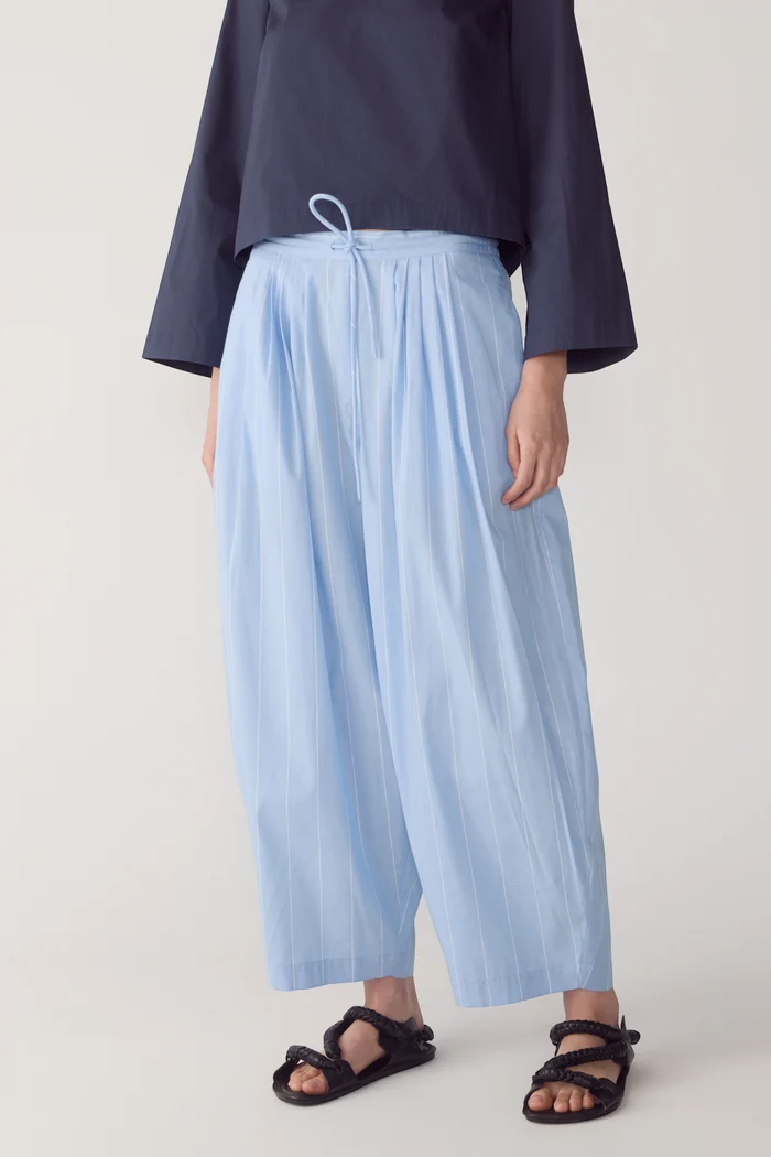 Pamela Pant | Chambray Stripe
