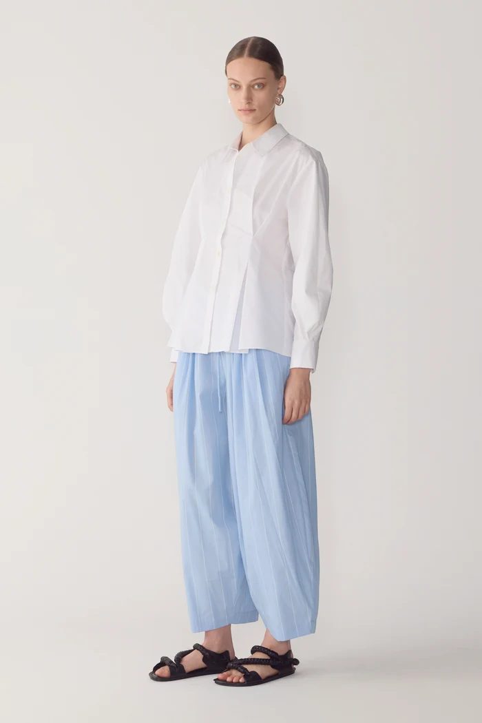 Pamela Pant | Chambray Stripe