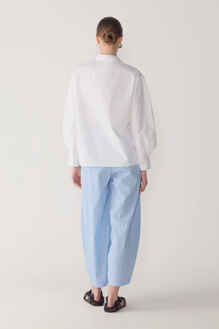 Pamela Pant | Chambray Stripe