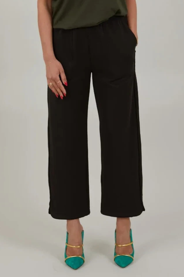 Pants with Wide Leg | Brown Bear