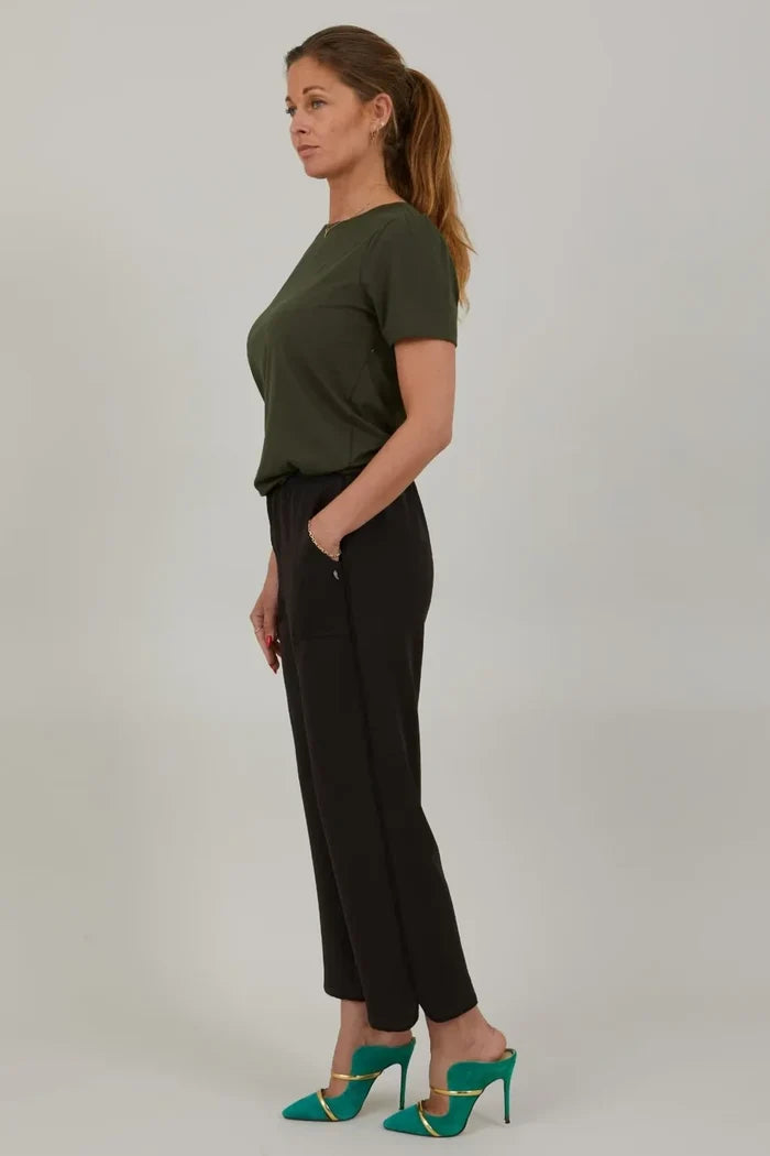 Pants with Wide Leg | Brown Bear