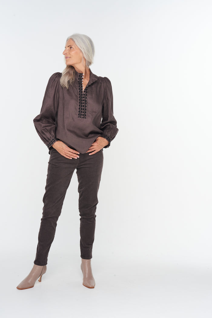 Parallel Pant in Espresso