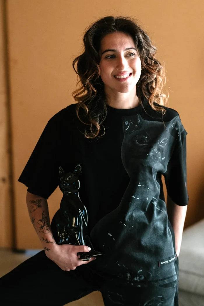 Patch Tee | The Black Cat