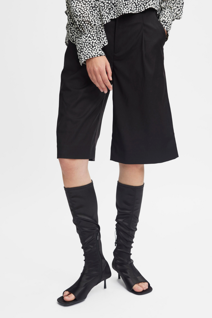 Paula Long Shorts | Black