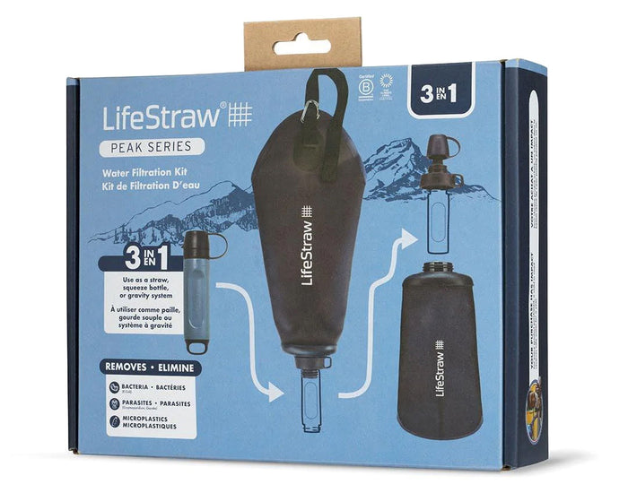 Peak 3-in-1 Water Filtration Kit