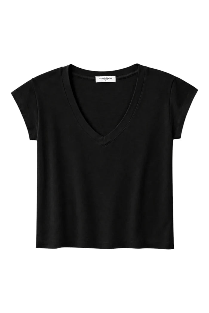 Pearl Japanese Jersey Tee | True Black