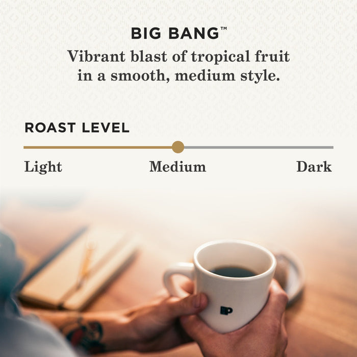 Peet's Coffee Big Bang Ground Coffee, Premium Medium Roast, 100% Arabica, 10.5 oz