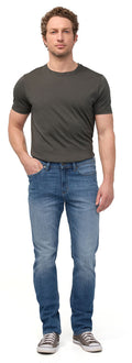 Performance Slim Straight Denim Pants - Men's
