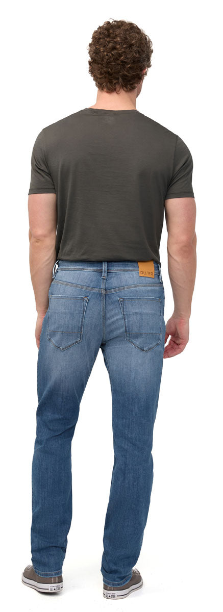 Performance Slim Straight Denim Pants - Men's