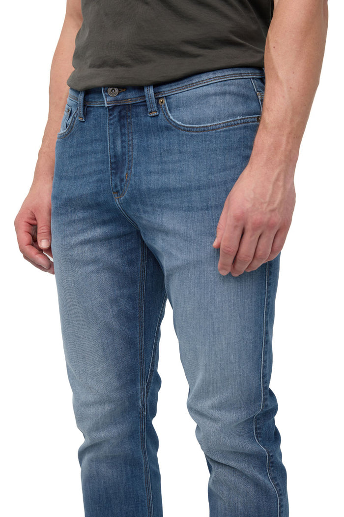 Performance Slim Straight Denim Pants - Men's