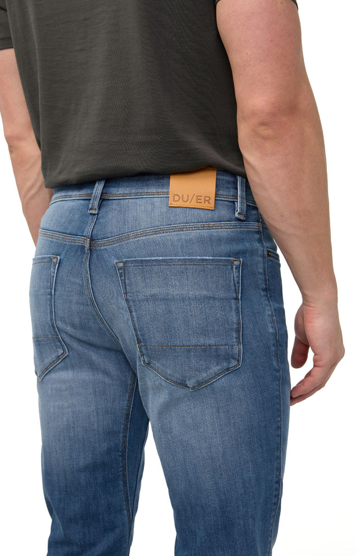 Performance Slim Straight Denim Pants - Men's