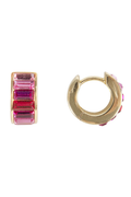 Pink Ombre Crystal Huggies
