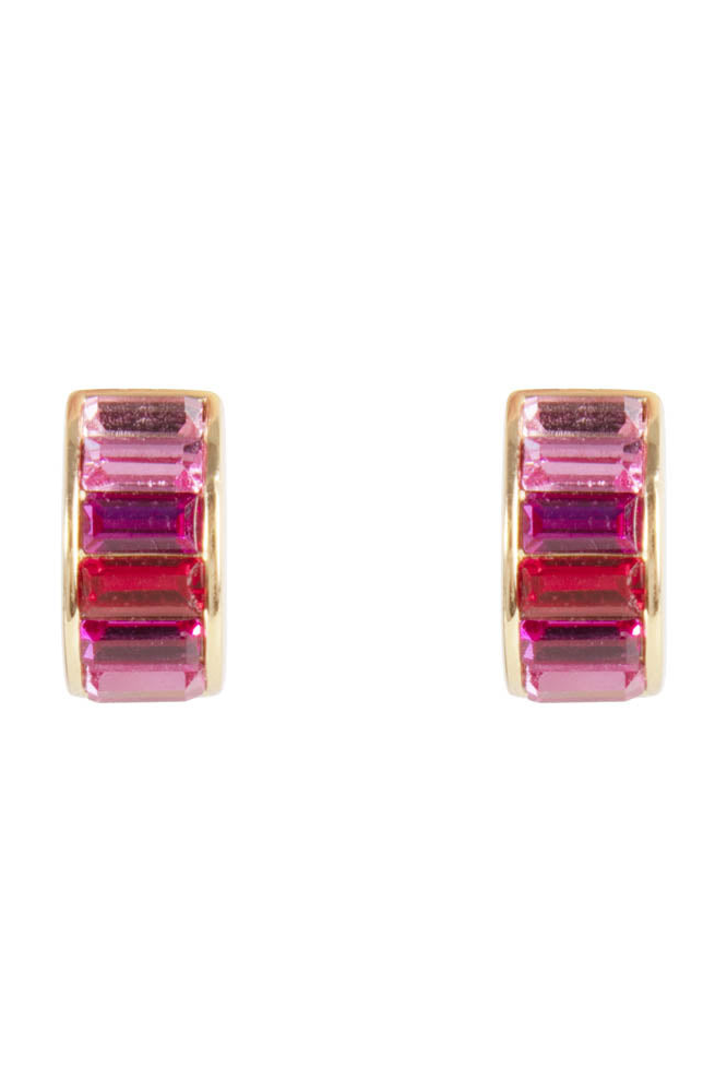 Pink Ombre Crystal Huggies