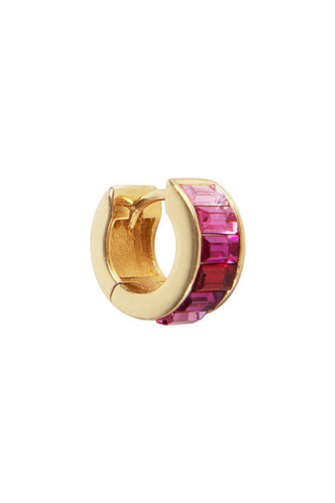 Pink Ombre Crystal Huggies