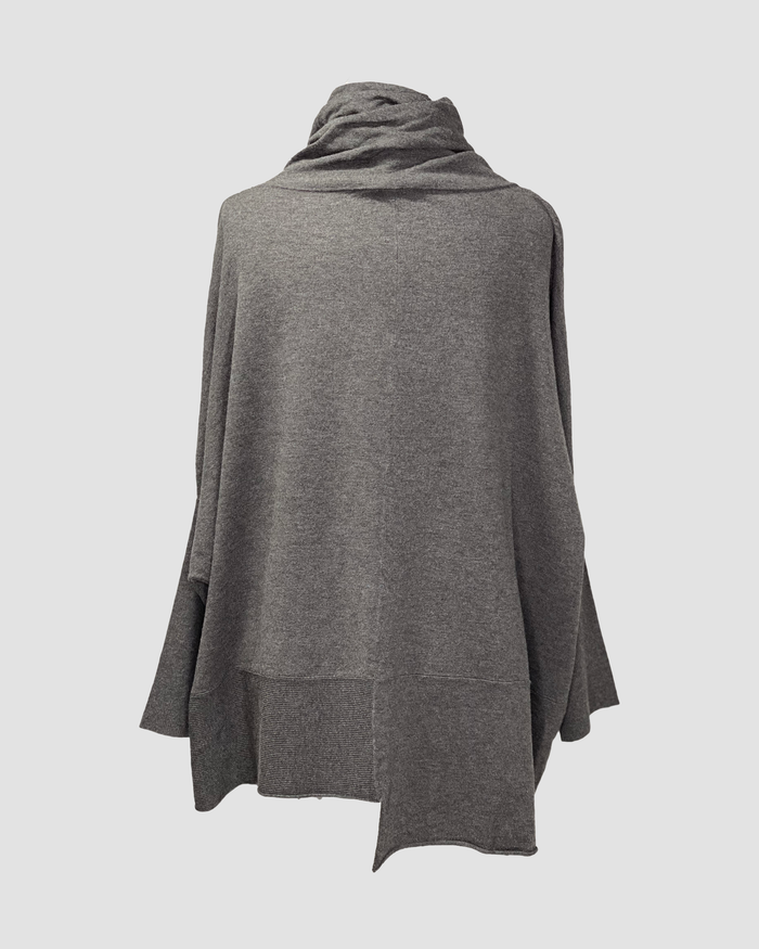 Poly Voly Pullover in Dark Charcoal