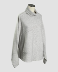 Poly Voly Pullover in Light Grey