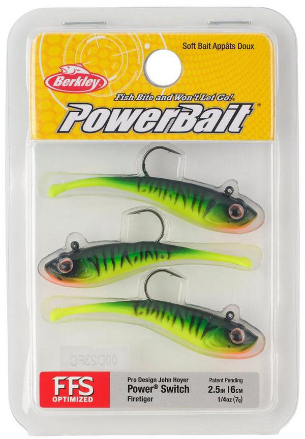 PowerBait Power Switch Rigged Soft Swimbait - 3/PK