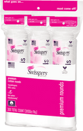 Premium White Cotton Rounds Value Pack, 300 Count.