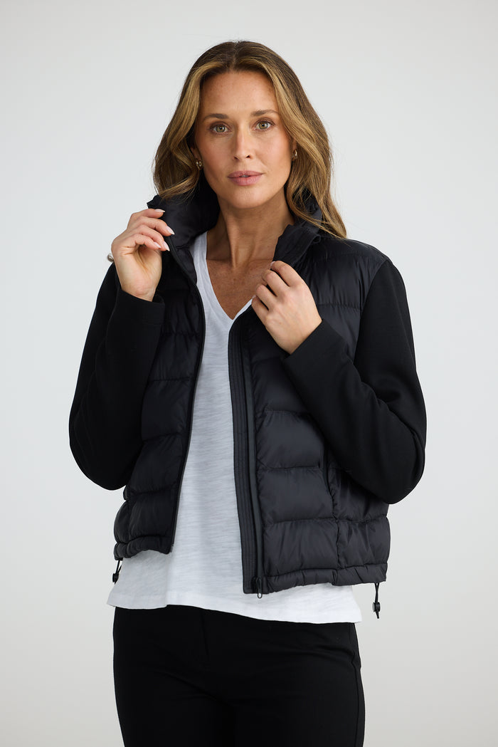Racer Puffer | Black