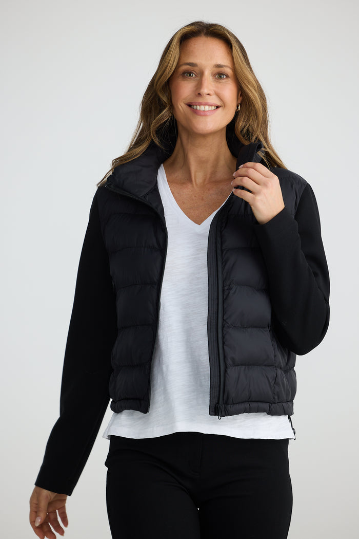Racer Puffer | Black
