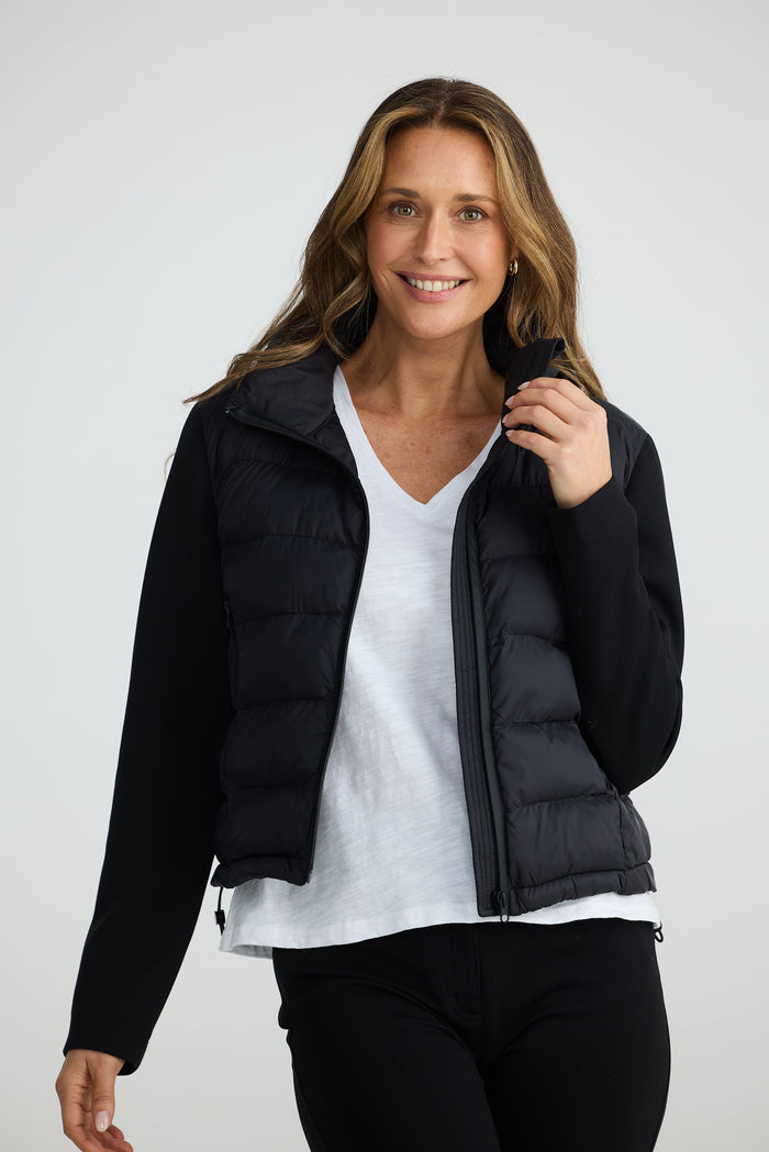 Racer Puffer | Black