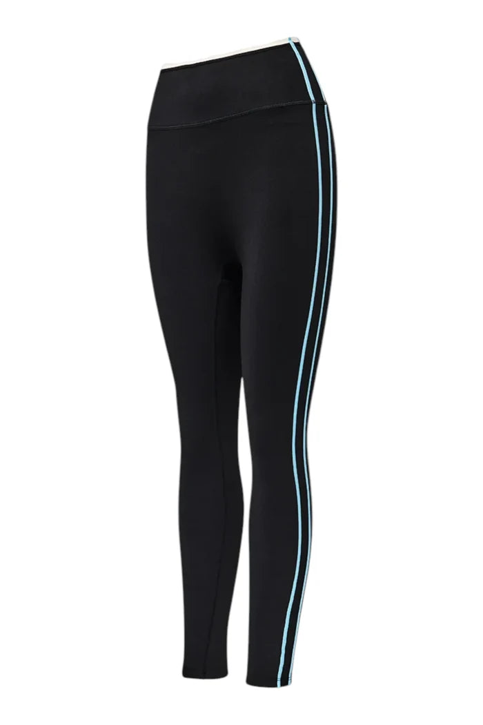 Radar Full Length Legging | Alaskan Blue/Black