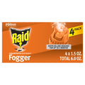 Raid Concentrated Deep Reach Pest Killer & Roach Fogger, 1.5 fl oz, 4 Count