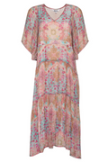 Ravello Midi Dress | Aqua Multi
