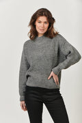 RE-47 Knit Jumper in Charcoal