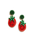 Red Fruit Earrings