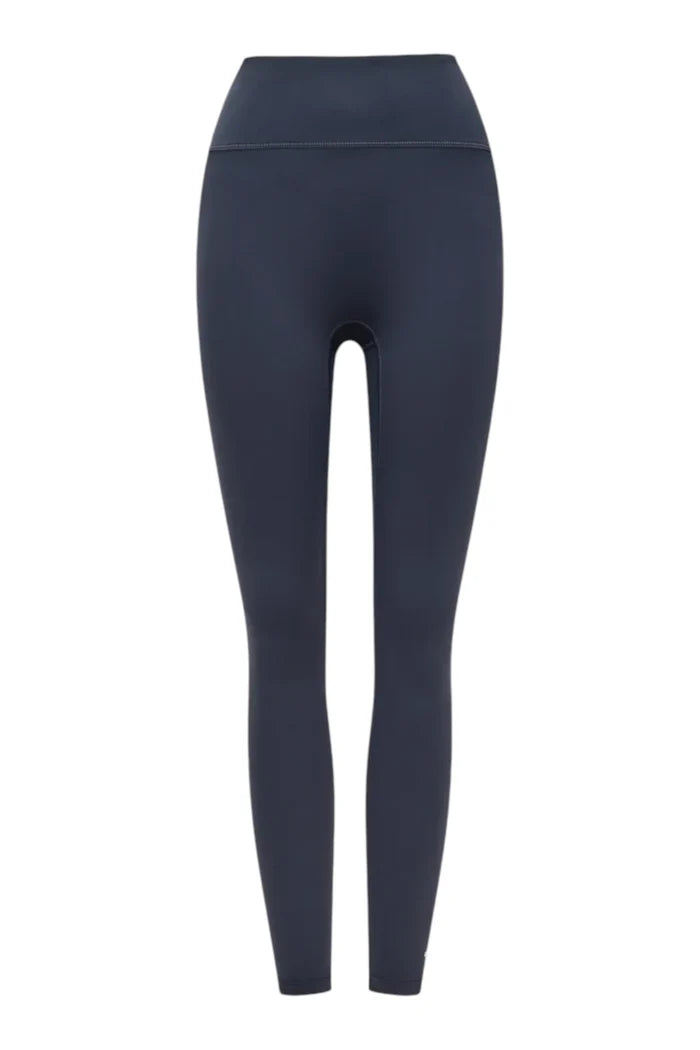 Reflect Full Length Legging | Marine Blue/Whisper White