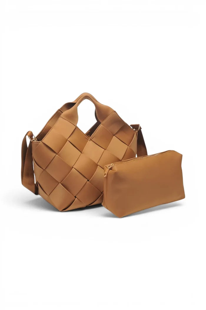 Resilience Woven Neoprene Tote | Sand