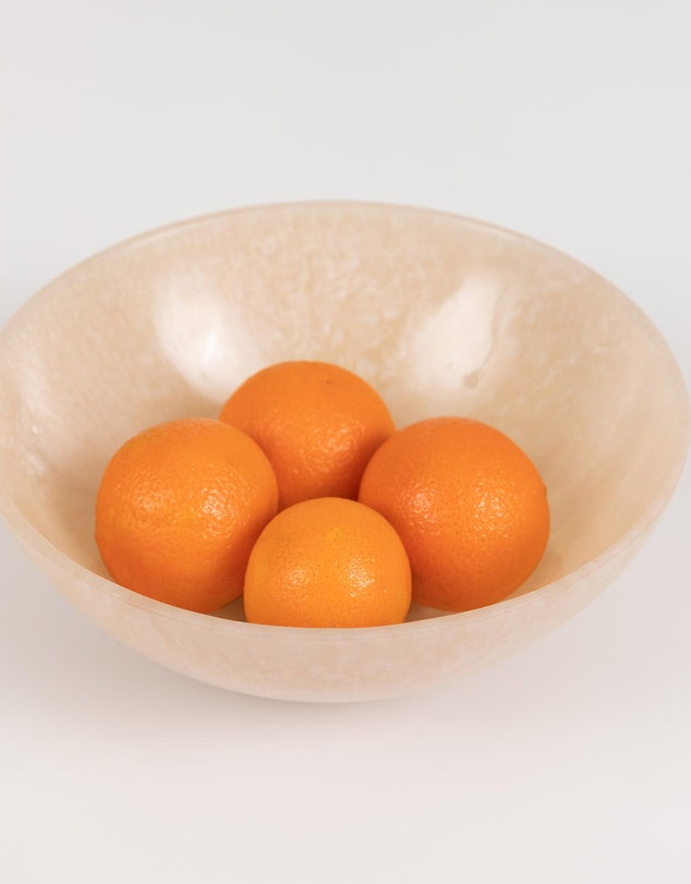 Resin Bowl in Ivory