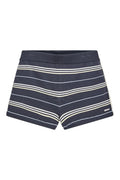Retreat Stripe Knit Short | Marine Blue Stripe