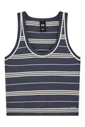 Retreat Stripe Knit Tank | Marine Blue Stripe