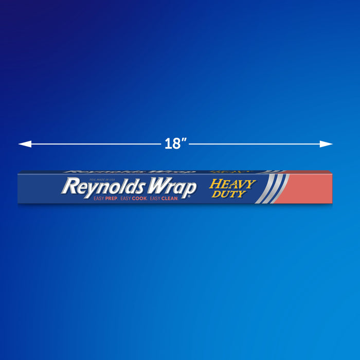 Reynolds Wrap Aluminum Foil, Heavy Duty, 18 inch, 37.5 Square Feet