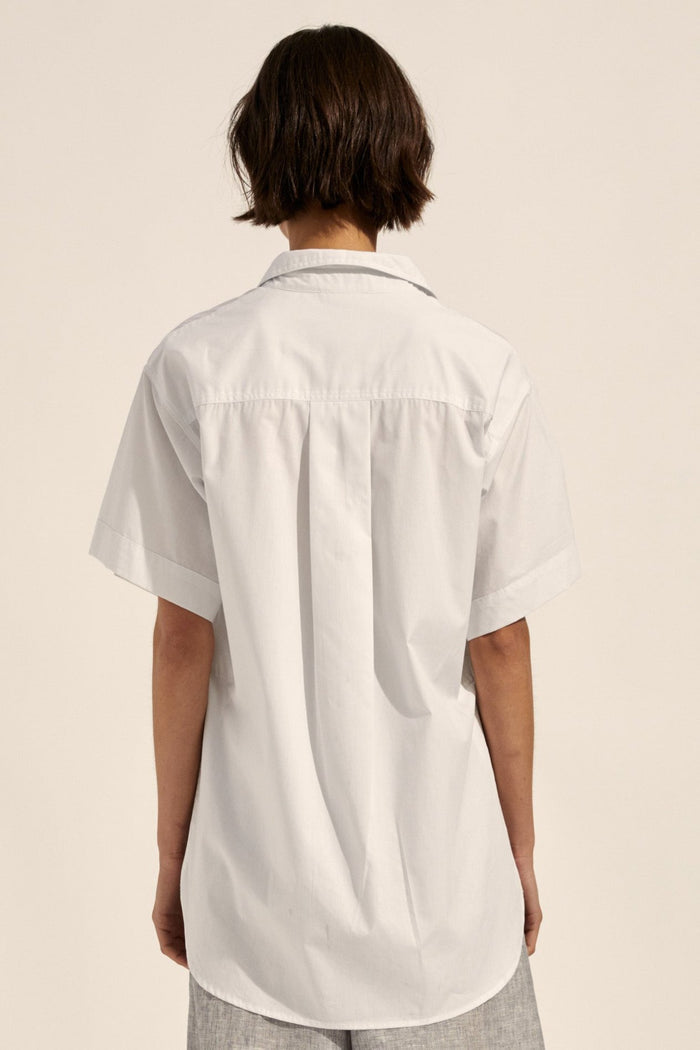 Rider Top in Porcelain