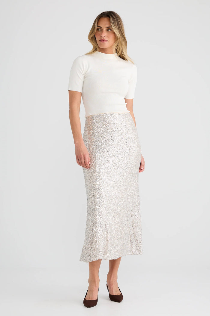 Ritz Skirt | Champagne