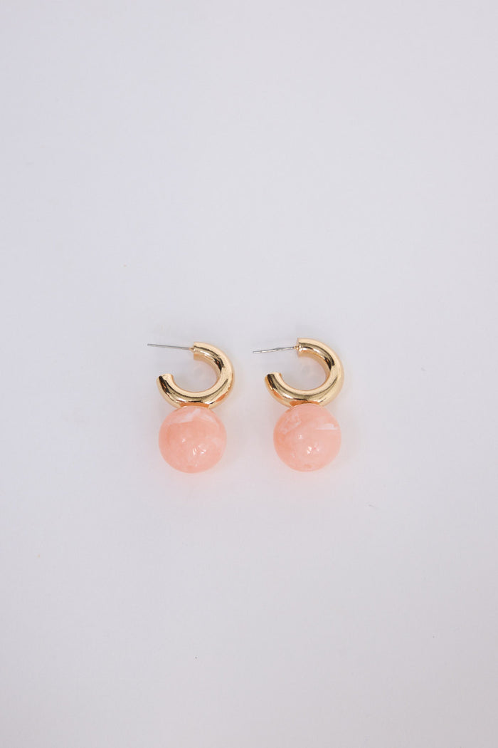 Rossi Earrings | Baby Pink