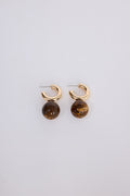 Rossi Earrings | Brown