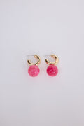 Rossi Earrings | Hot Pink