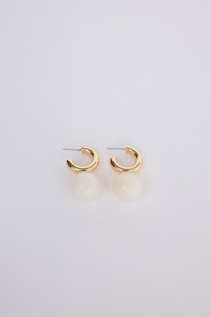 Rossi Earrings | Off White