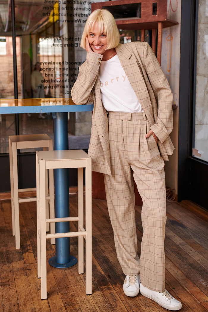 Rowan Blazer in Camel