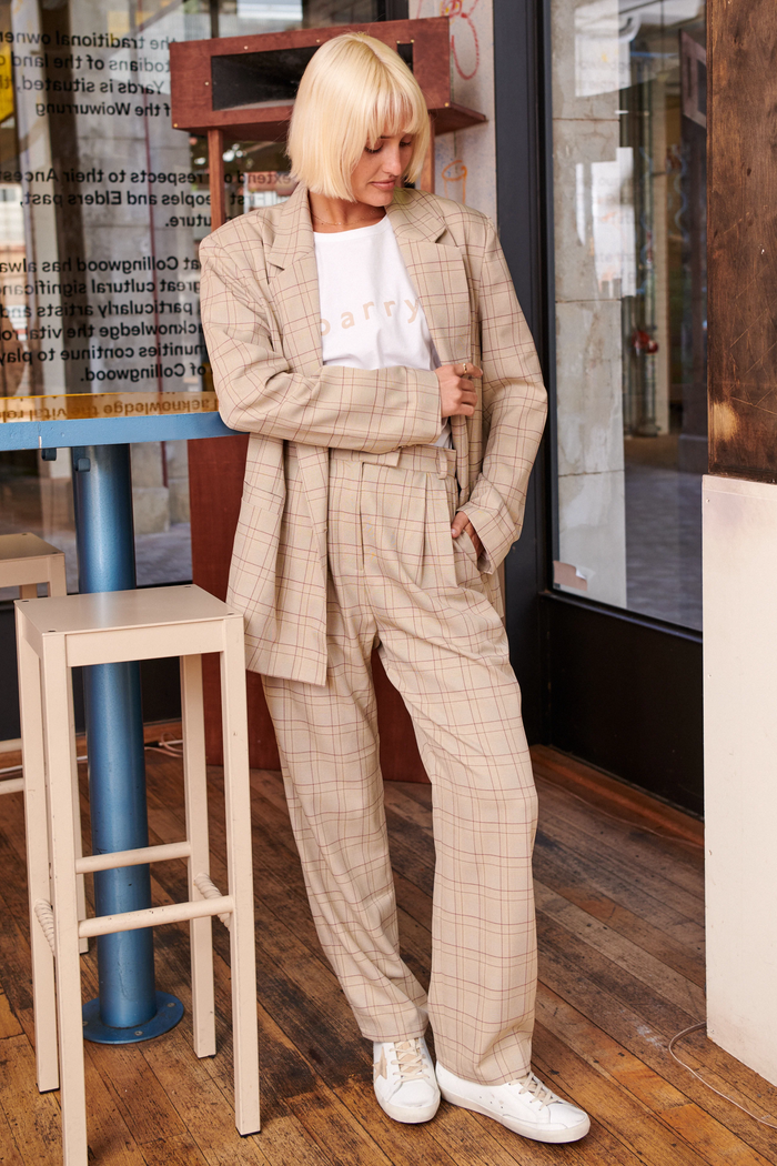 Rowan Blazer in Camel