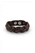 Roxania Leather Bracelet | Chocolate Brown
