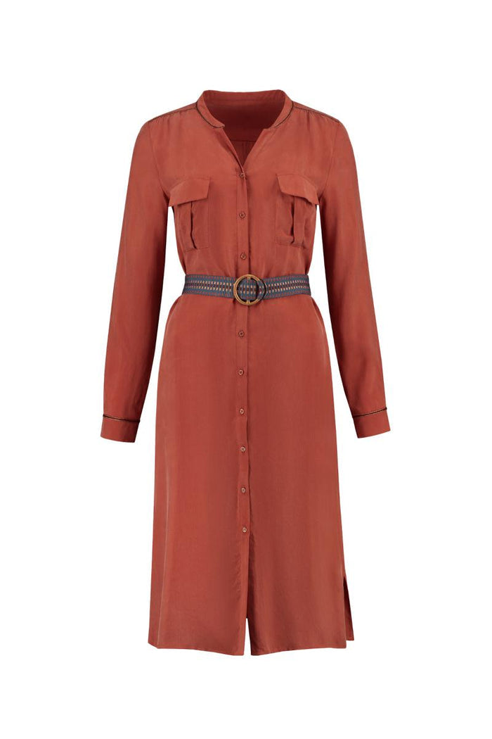 Rusty Red Dress