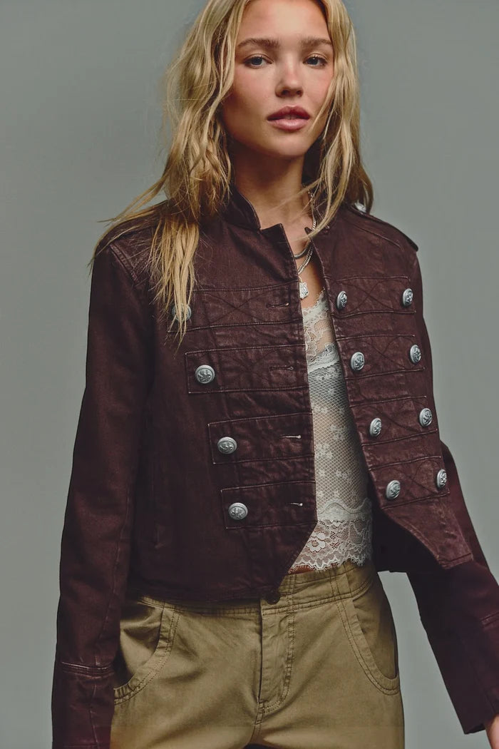 Ryland Band Jacket | Double Espresso