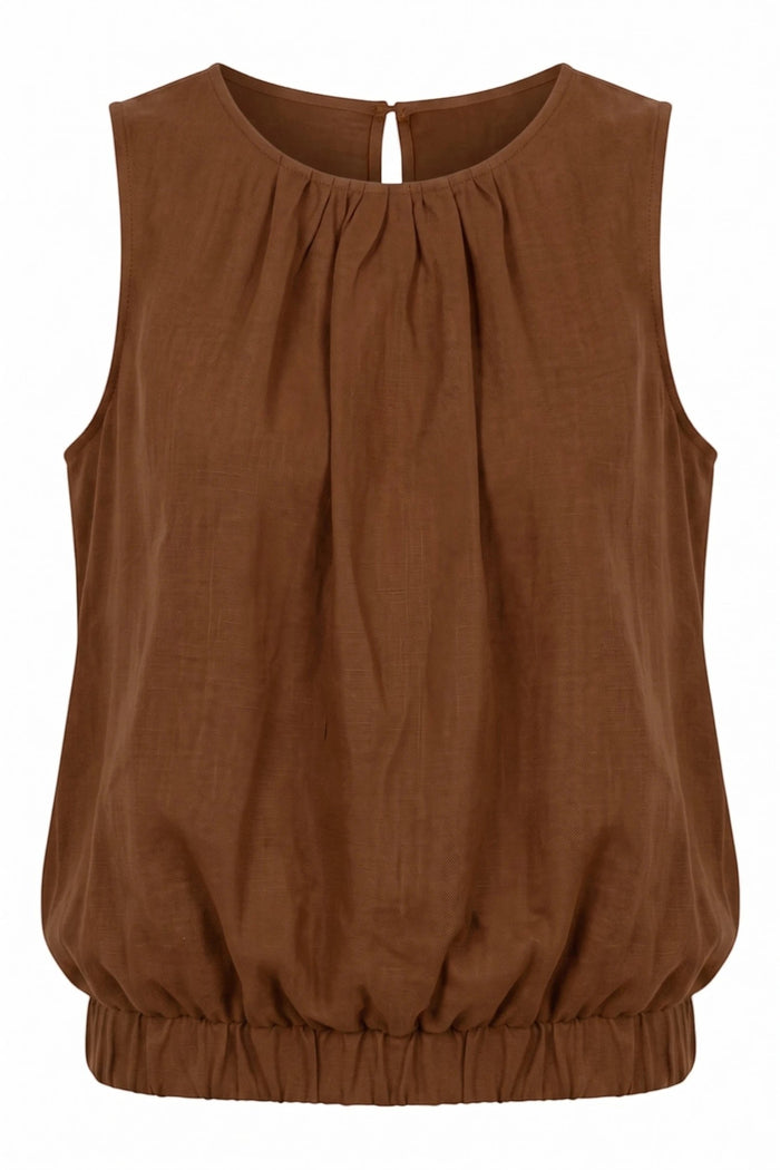 Samara Top | Tobacco