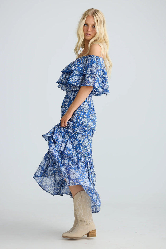 Sassy Skirt | Blue Blossom